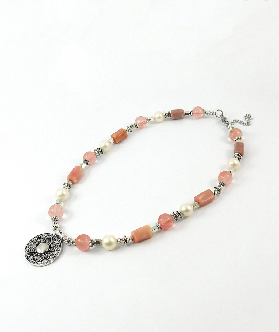 Necklace "Magic of the Forest" Jasper