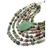 Necklace &quot;Magic of the Forest&quot; Jasper