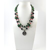 Necklace &quot;Magic of the Forest&quot; Jasper