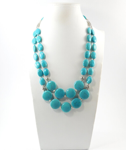 Necklace "Blair" Turquoise