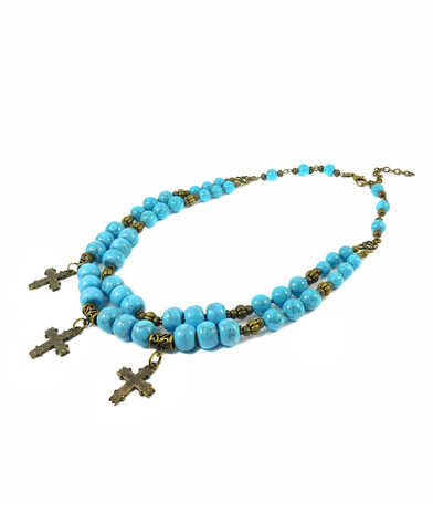 Exclusive necklace "Bert" Turquoise 