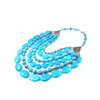 Necklace &quot;Sea Song&quot; Turquoise