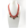 Necklace &quot;Red Moment&quot; Coral