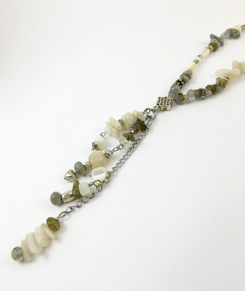 Necklace "Enchanted Garden" Jasper